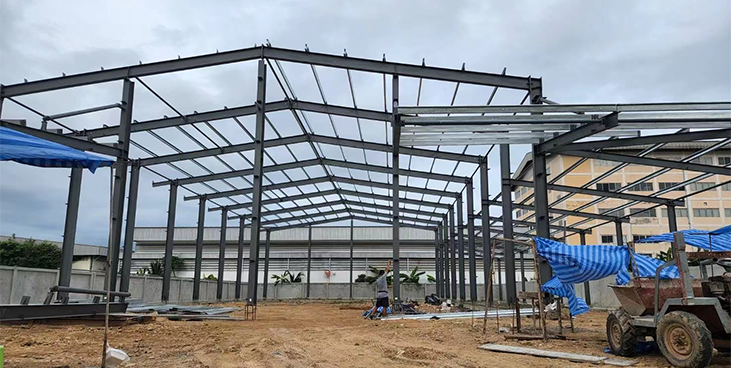 Thailand Steel Structure Warehouse 40mx20mx8m